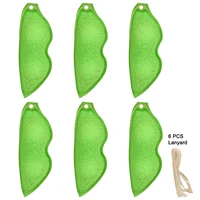 6pcs Reusable Bottle Cleaning Sponge Lightweight Soft Aluminum Ceramic Ball Pea Shape Kitchen Tool 1