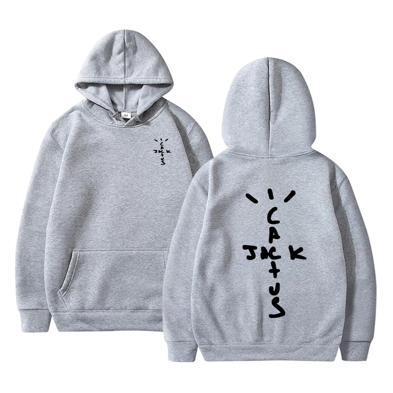 thumbnail image 1 of Sudadera con capucha para hombre y mujer, suéter informal con estampado de Cactus Jack Swag, estilo Hip Hop, Harajuku, 1 of 3