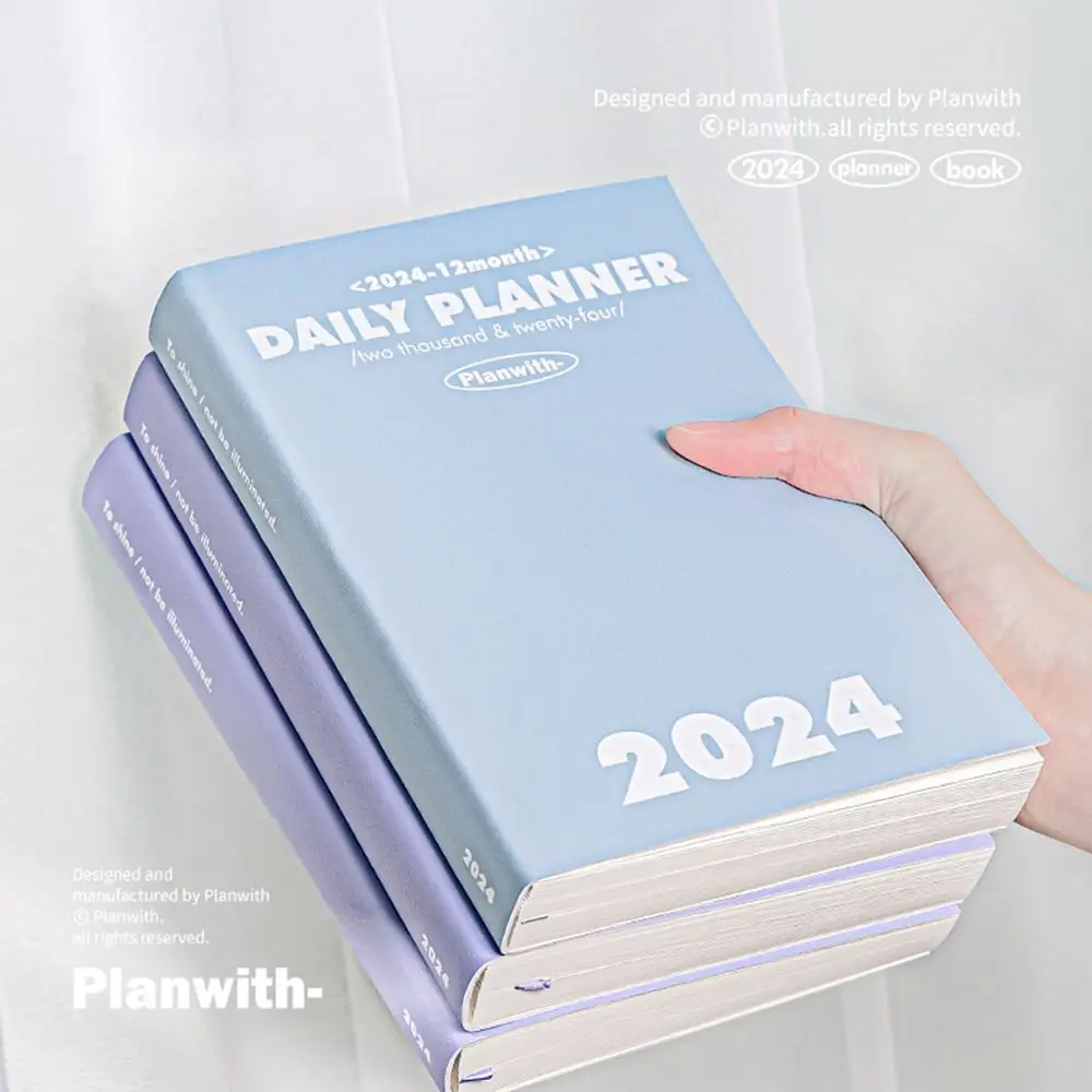 

Органайзер-планировщик из ПУ кожи, 2024 страниц