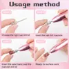 3/5/10pcs Nail Drill Bits Nail Drill Accessories Mandrel Bit Nail Sanding Drum For Sanding Bands 3