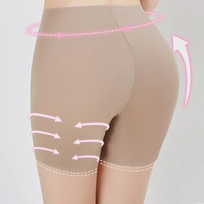 

Yoga Fitness Exercise Peach Hip High Waist Tummy Control Panty Butt Lifter Body Shaper Slim Shorts Stretch Seamless Short