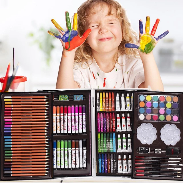 Kids Educational Toys Painting Tool Set Drawing  Painting Set Children  Gift - Drawing Toys - Aliexpress