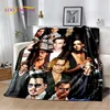 3D Printing Johnny Depp Series Soft Plush Blanket,Flannel Blanket Throw Blanket for Living Room Bedroom Bed Sofa Picnic Cover 3
