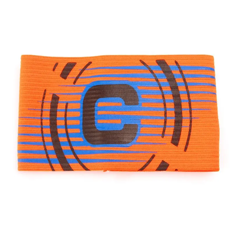 Football Armband Soccer Arm Band Football Captain Armband Elastic Adjustable Arm Band Leader Soccer Competition