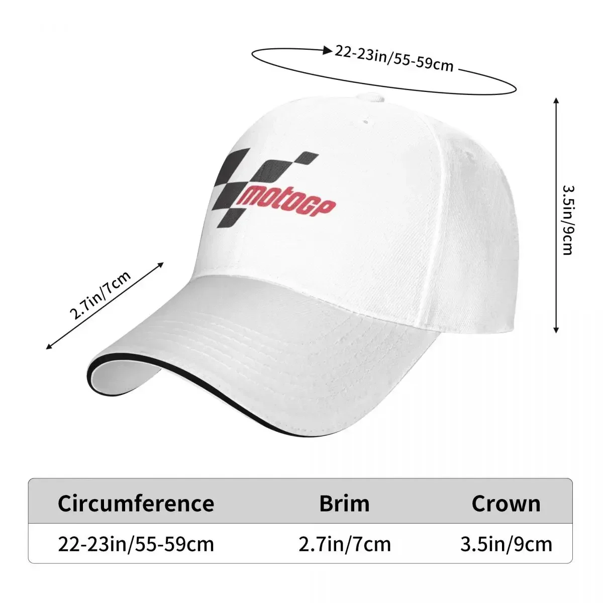 Moto GP Logo Essential T-Shirt Cap Baseball Cap wild ball hat hat for women Men's 6