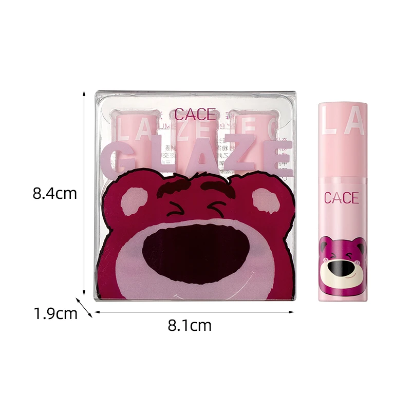 Matte Velvet Strawberry Lip Gloss Lipstick Set Non-stick Cup Not Easy To Fade Long Lasting Lip Glaze Lipstick Makeup Cosmetics 6
