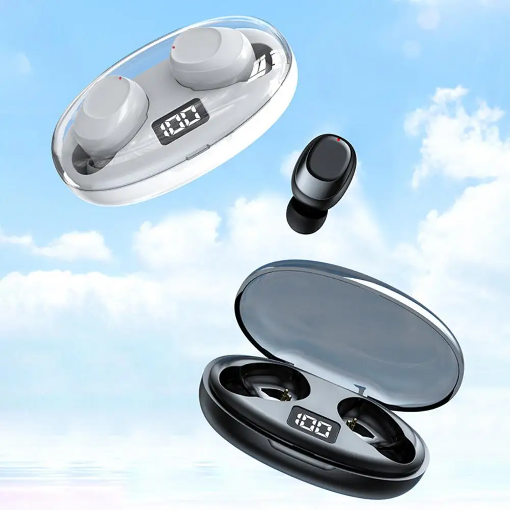 Wireless Earphones Immersive Audio Experience Earpieces Fast Charging Wireless In-ear Headset with for Bluetooth-compatible