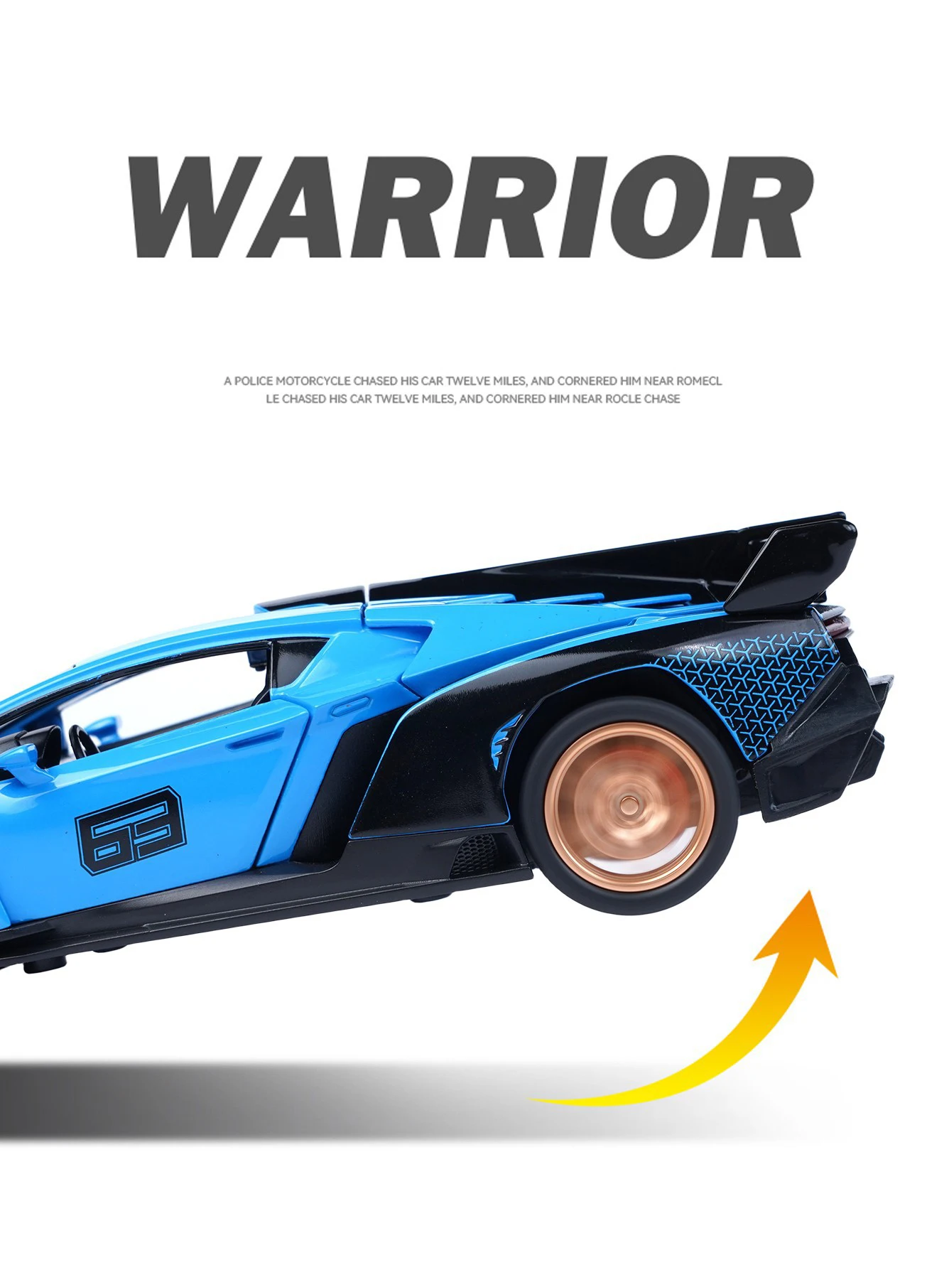 Lamborghini Veneno 1:32 Ölçekli Model Araba