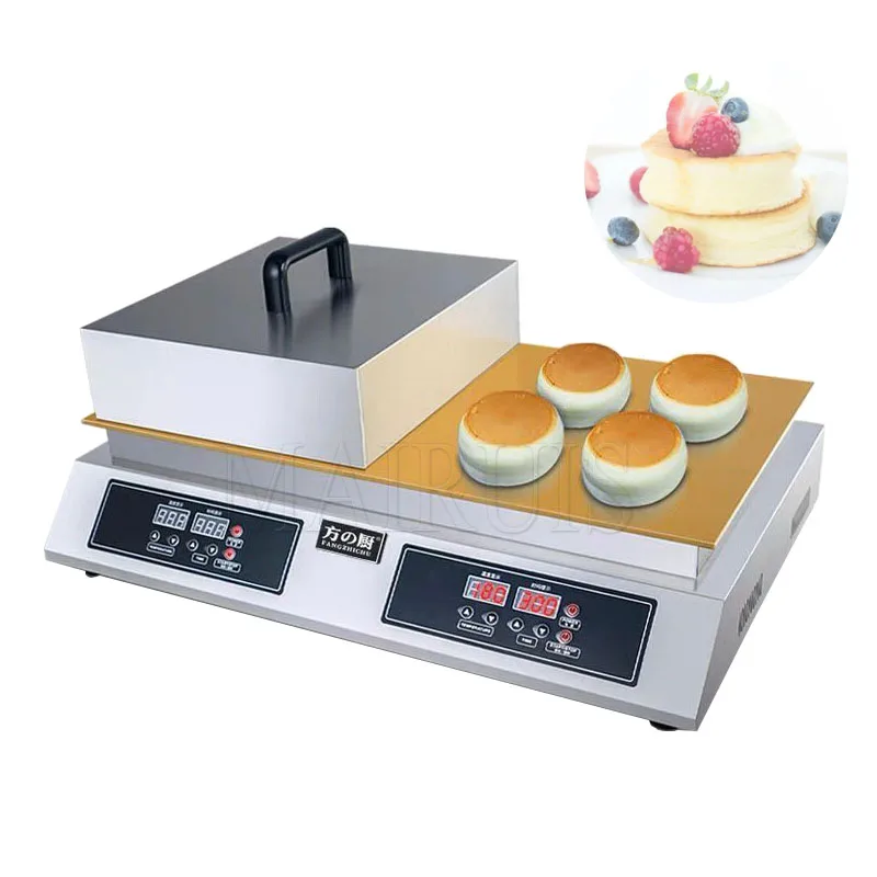 

110V 220V Commercial Digital Display Souffle Machine Fluffy Japanese Souffle Pancakes Maker Machine