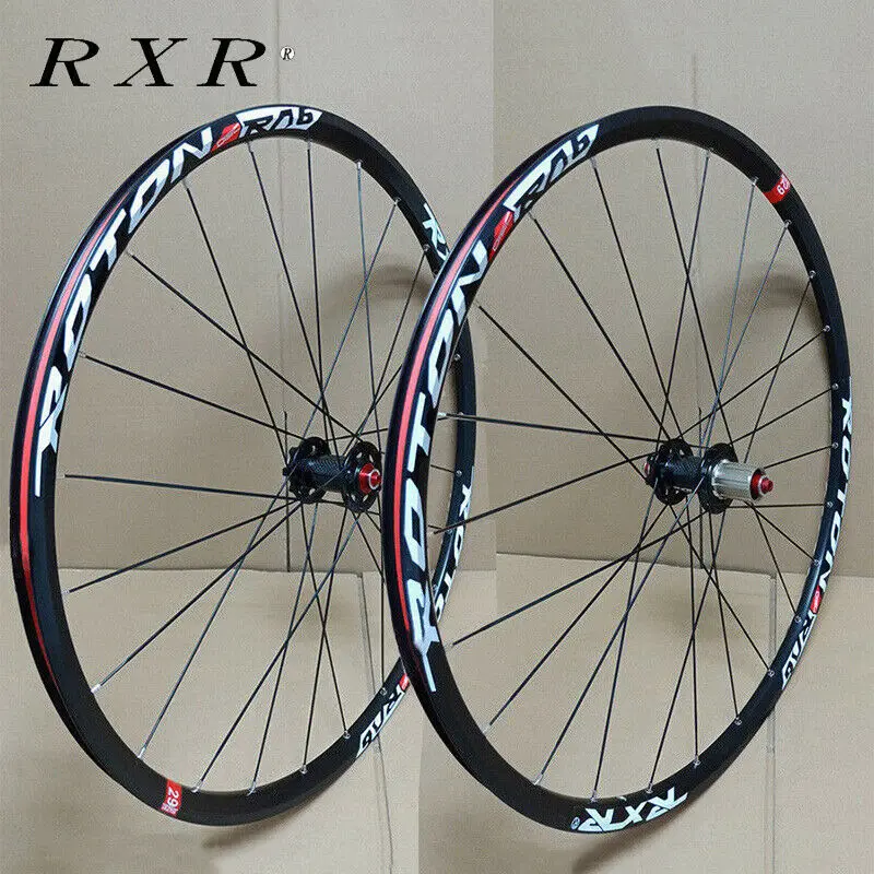

RXR MTB Wheelset 29 Mountain Bicycle Rims Wheel Sets 100/135mm Carbon Hub Disc Brake Front&Rear Bike Wheels 26/27.5/29''