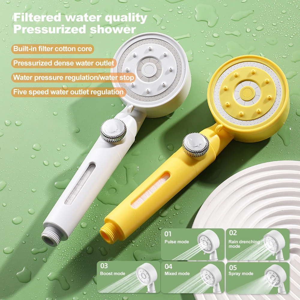 

Насадка для душа в форме пончика с экономией воды