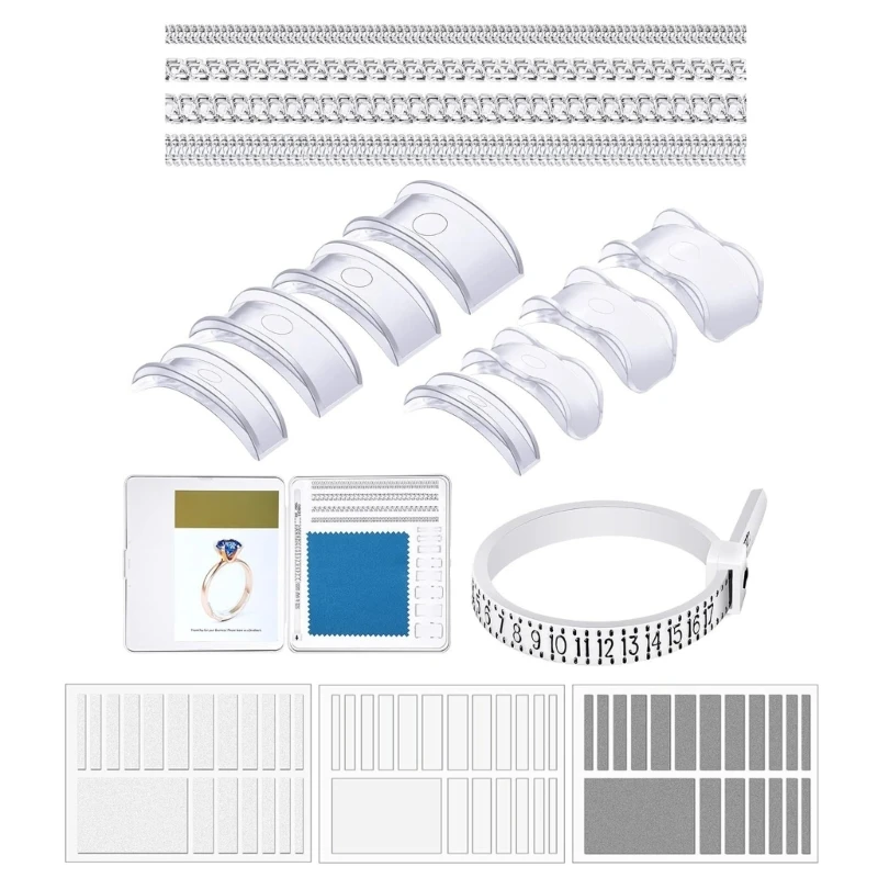 

71 шт. регулятор размера колец для свободных колец регулятор размера колец изменения размера колец