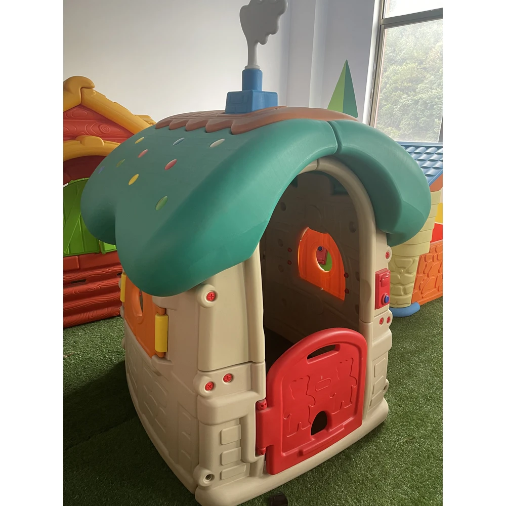 High quality hot sell plastic play houses toys put to garden play game