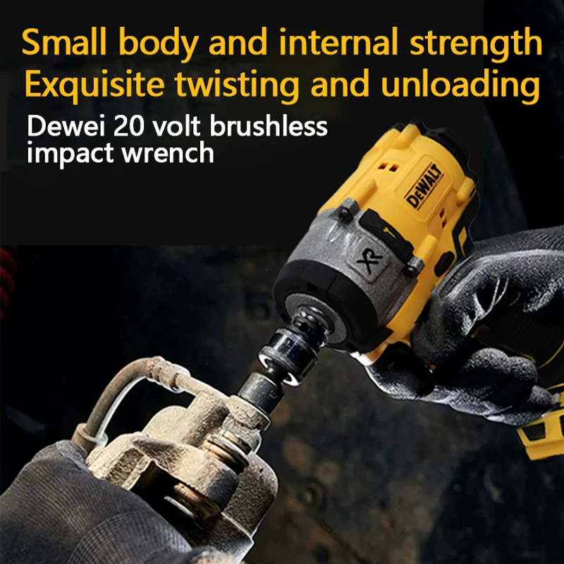 Dewalt Brushless 3250RPM Cordless Wrench 205N·m Impact Wrench Professional Service Power Tools For Dewalt 20V Batteries 6