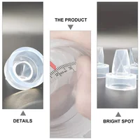 8 Pcs Breast Pumps & Accessories Silicone Parts Manual Breast Pump Valves Manual Women Backflow 2
