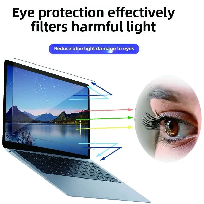 VacFun Vetro Temperato Anti-Luce Blu Per Lenovo Legion 5 Pro Gen 7 16 – Pellicola 9H Trasparente - 2