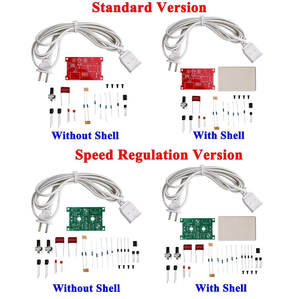 AC220V Electric Fan Governor Board Controller Diy Kits Speed Adjustable