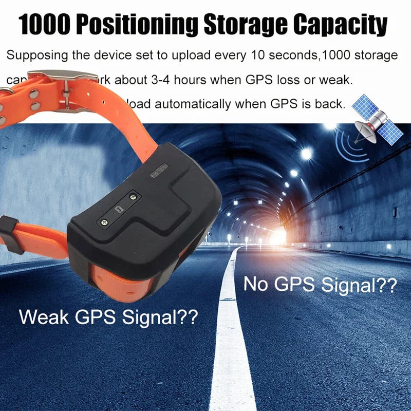 for 4000 Mah Gps Tracker For Hunting Dog Real Time Tracking Voice Monitor Anti Lost Gsm Gprs Pet Locator