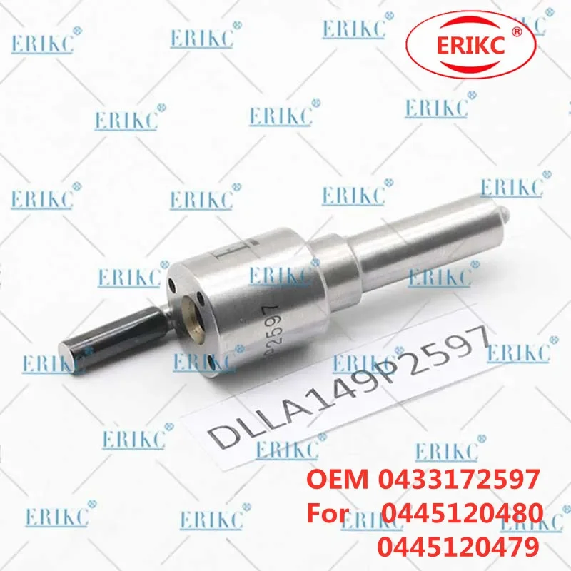 

ERIKC DLLA149P2597 Nozzle DLLA 149 P2597 OEM 0433172597 Original Top Quality For Bosch 0445120480/0445120479