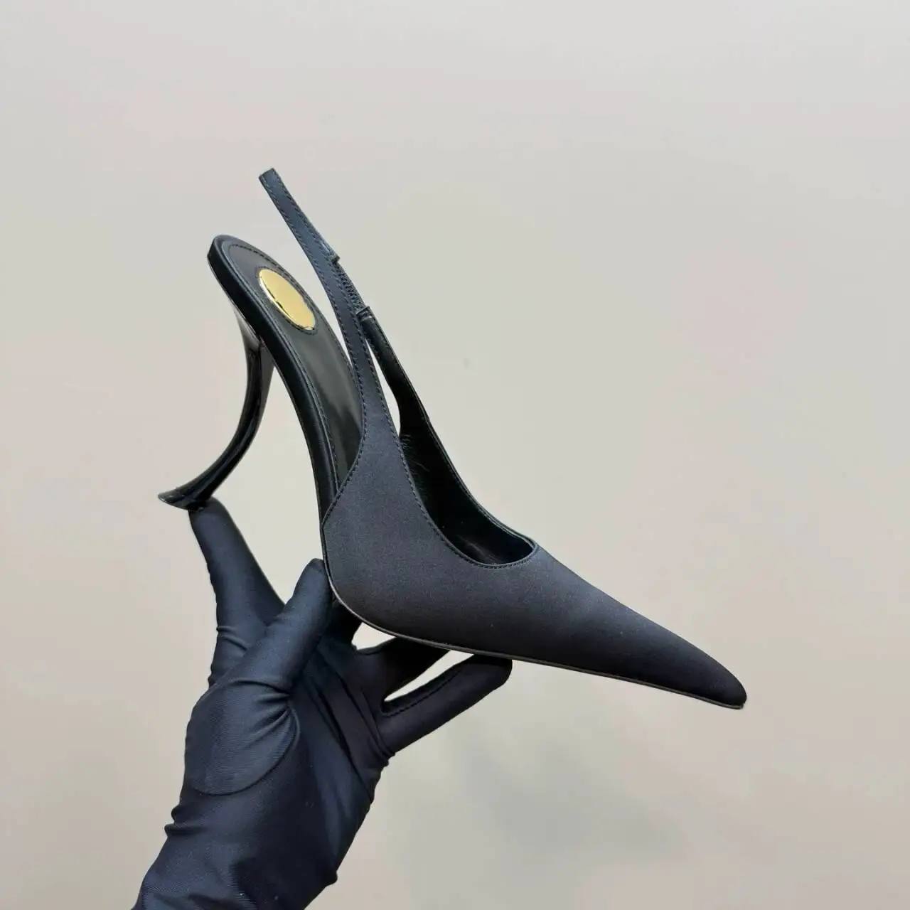 Women's High-Heeled Sandals - Back View