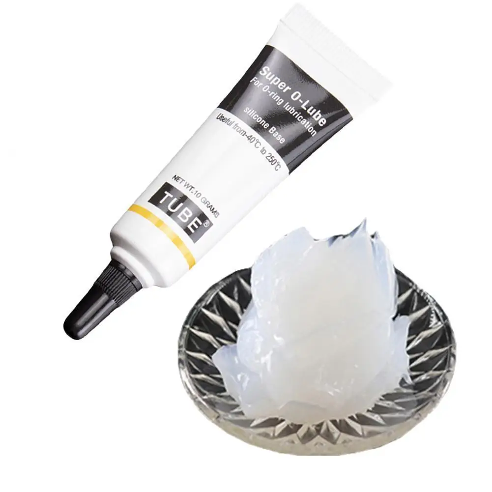 S7bf9d8986b2b48d6959afc69e60a80a0N Silicone Grease Lubricant Home Improvement Waterproof Faucet Grade Super O-lube Adhesives O Coffee Machine O Lubrication