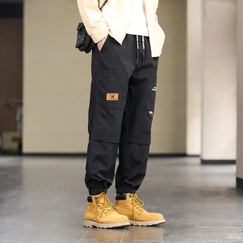 Workwear Pants Men'S Spring And Summer Loose Men'S Casual Pants Spring Trend Wide Leg Pants American Retro