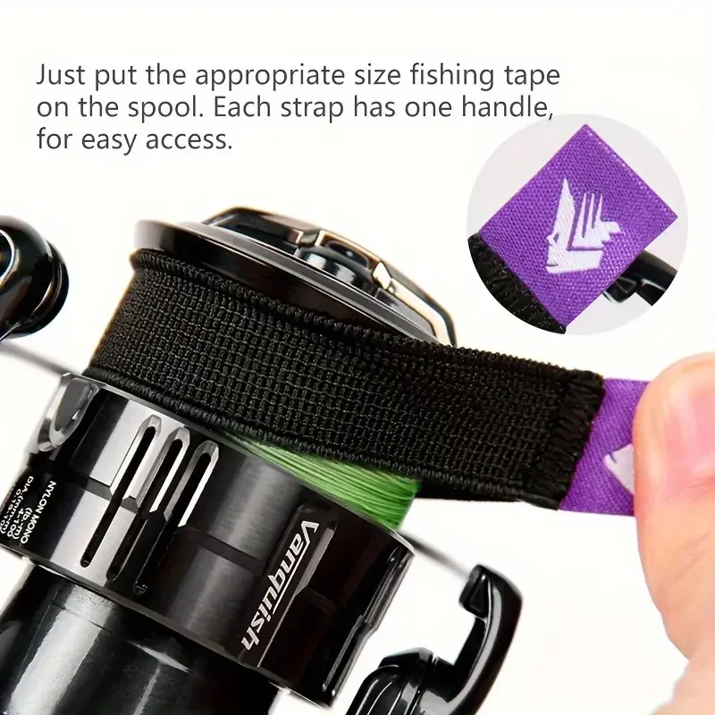 Ceinture de bobine de pêche, sac de moulinet de pêche – Protecteur épais avec une bonne résistance pour les fournitures et équipements de pêche indispensables