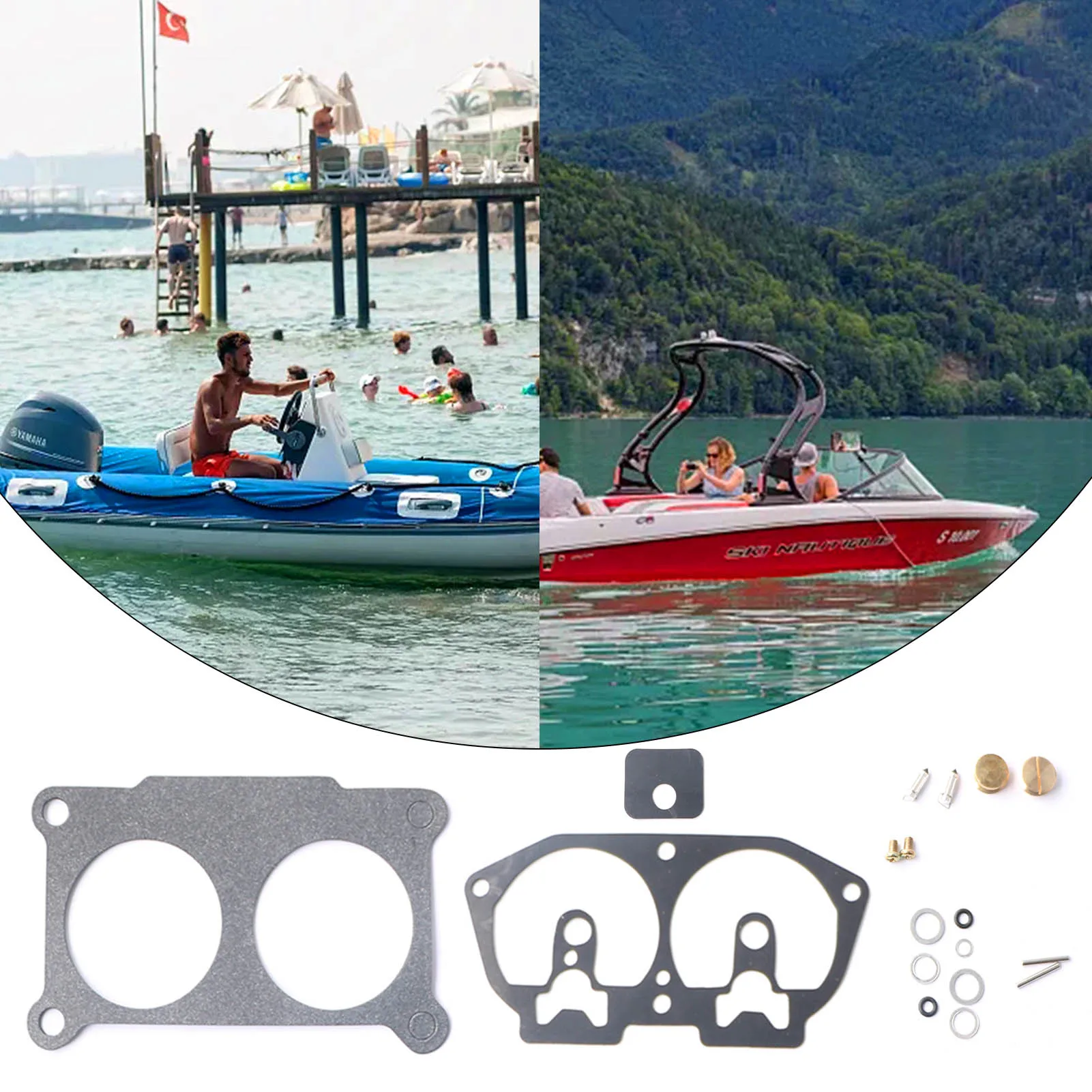 

Carburettor Rebuild Repair Gasket Kit Carburettor Carb Repair Gasket Set FitsYamaha Outboard V4 V6 115 130 150 175 200 225 HP