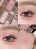 Flower Knows Strawberry Cupid Series Pearlescent Matte 7 Color Eyeshadow Face Comprehensive Tray Blush Eyeshadow Highlights 3