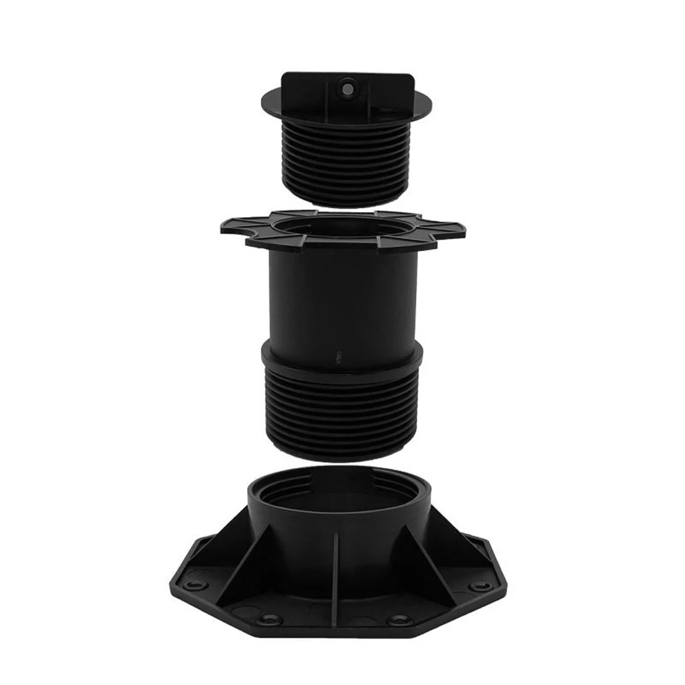 18-220mm Height-adjustable Floor Balance Support Pedestal Bearing Decking Boards Slab Bearing Terrace Weatherproof Tools
