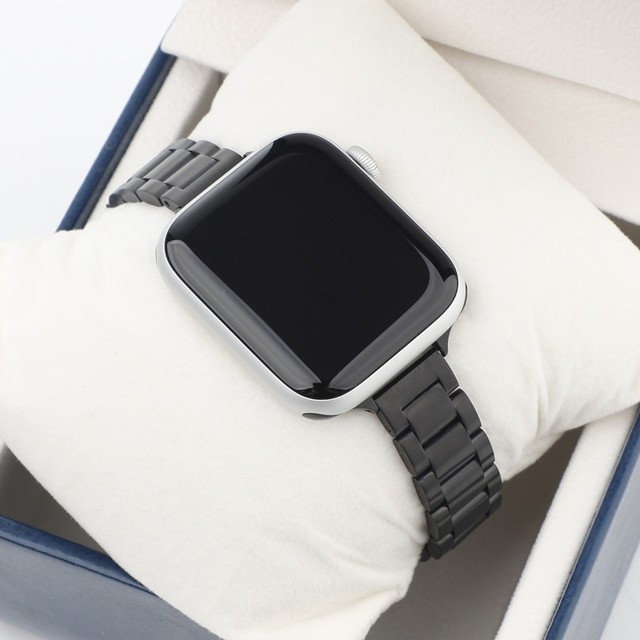 Steel Strap For Apple Watch Band 38mm Series 7654 42 40mm 41 45 44mm Slim Metal Bracelet For iWatch Se 321 Accessories