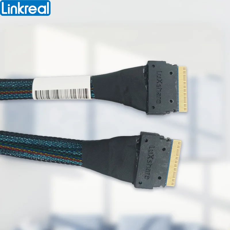 Cabo Pcie 4.0 Slimsas 8i 80cm - Imagem 2