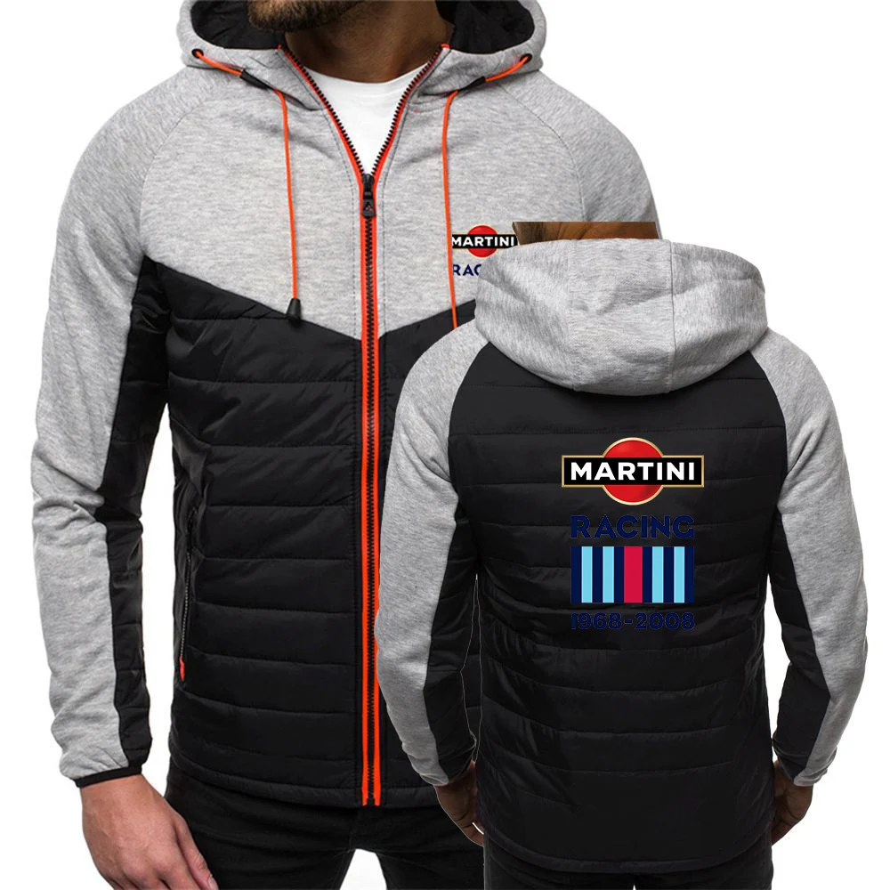 Cotton Padded Hooded Jacket For Men Autumn Winter