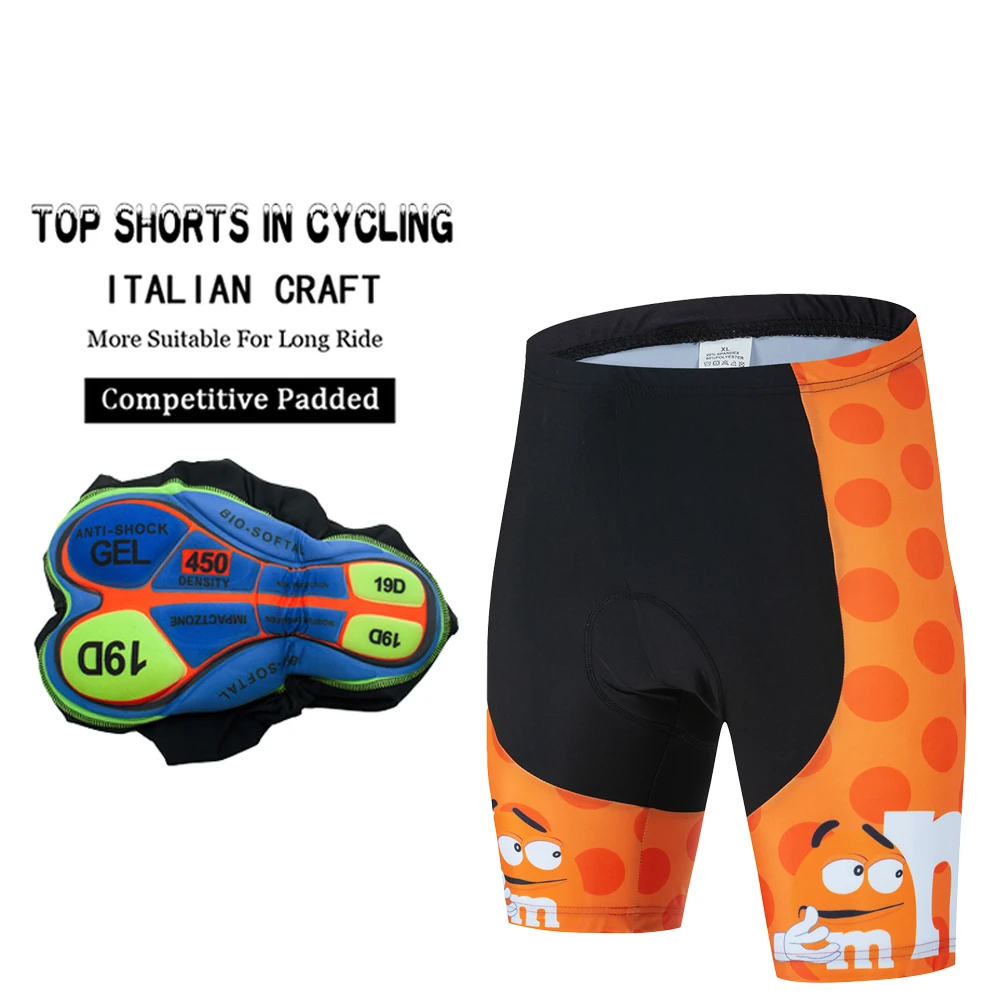 Cycling Mtb Men's Shorts Gel Cartoon Man Clothing Mountain Bike Sports Bib Pants Pro Short Summer Lycra Equipment Maillot cycling bib shorts cycling shorts cycling pants