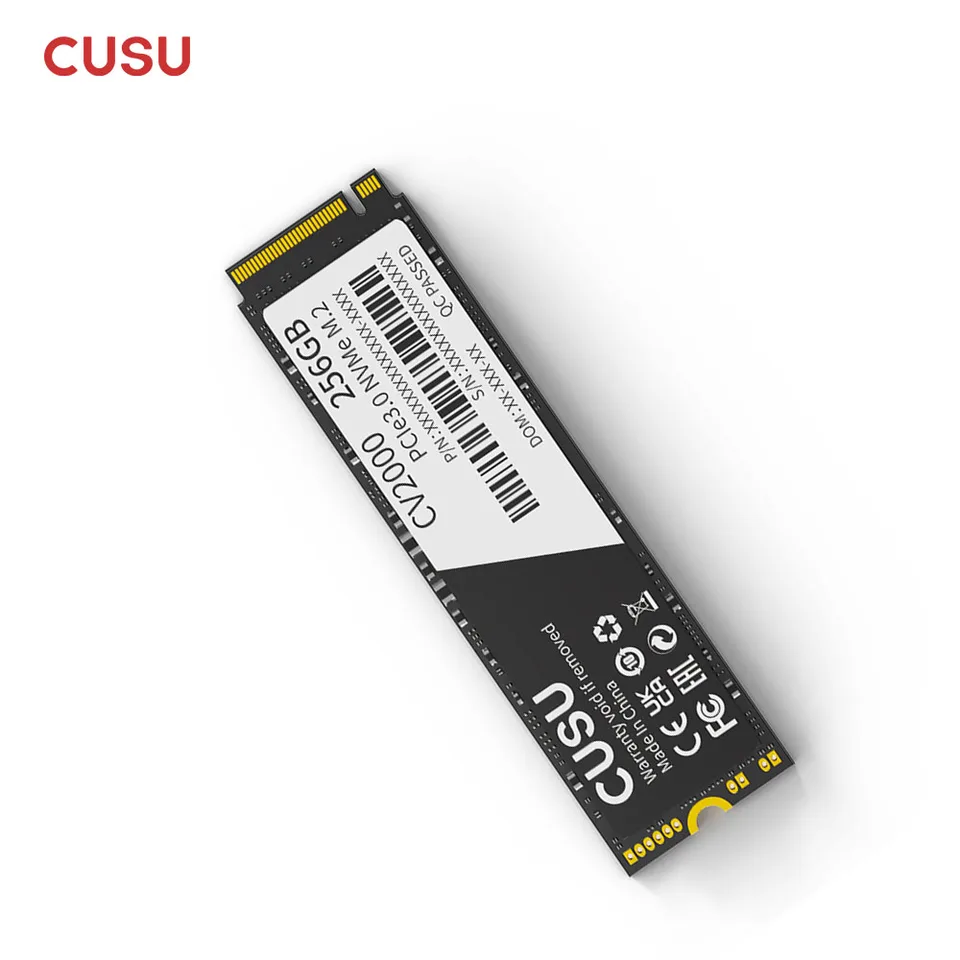 Cusu NVMe SSD 256gb 512gb 1tb 2tb M.2 PCIe 2280 Solid State Disk