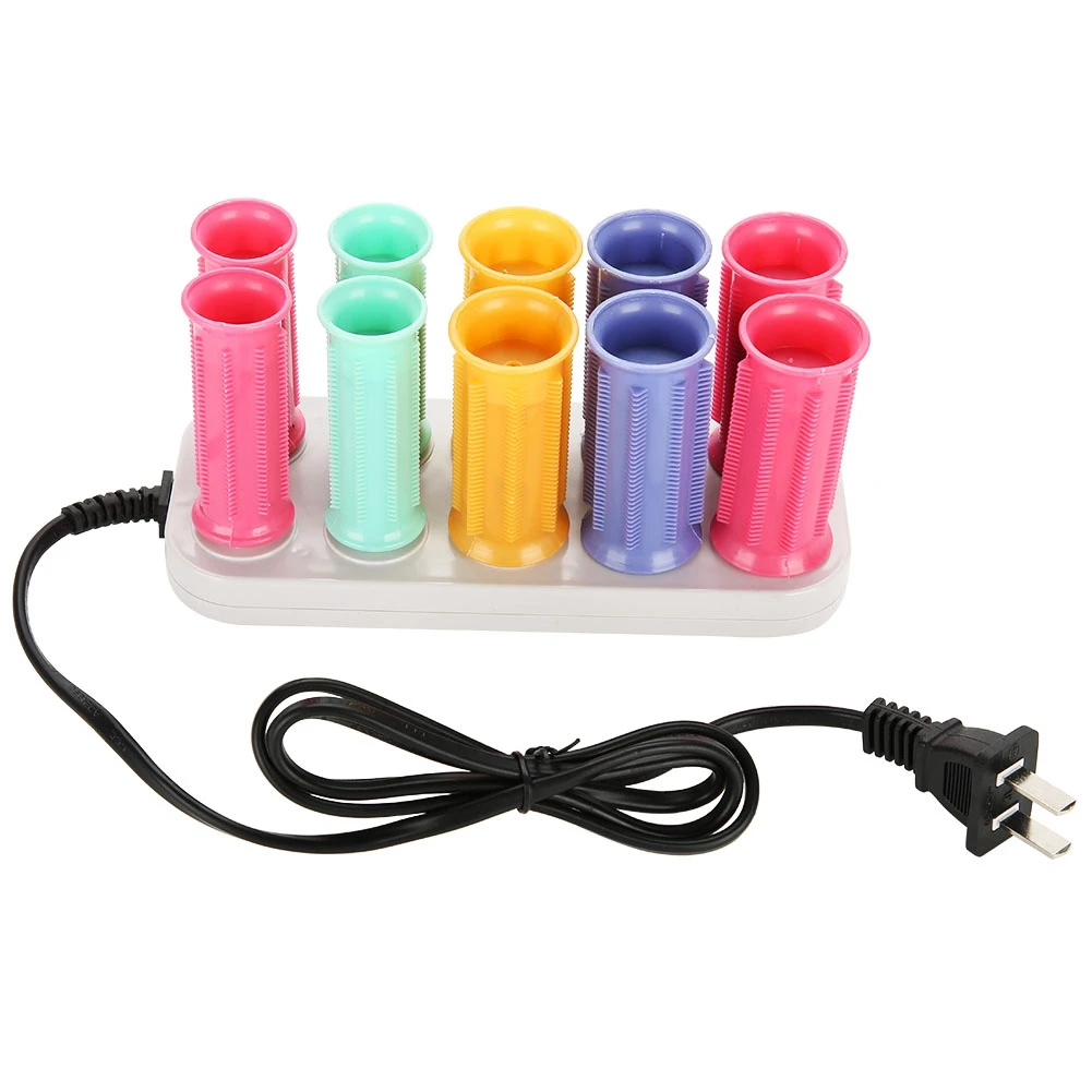 Electric Heated Curler Electric Roll Hair Tube Professional Heated Roller Curling Roll Hair Tube Styling Tools