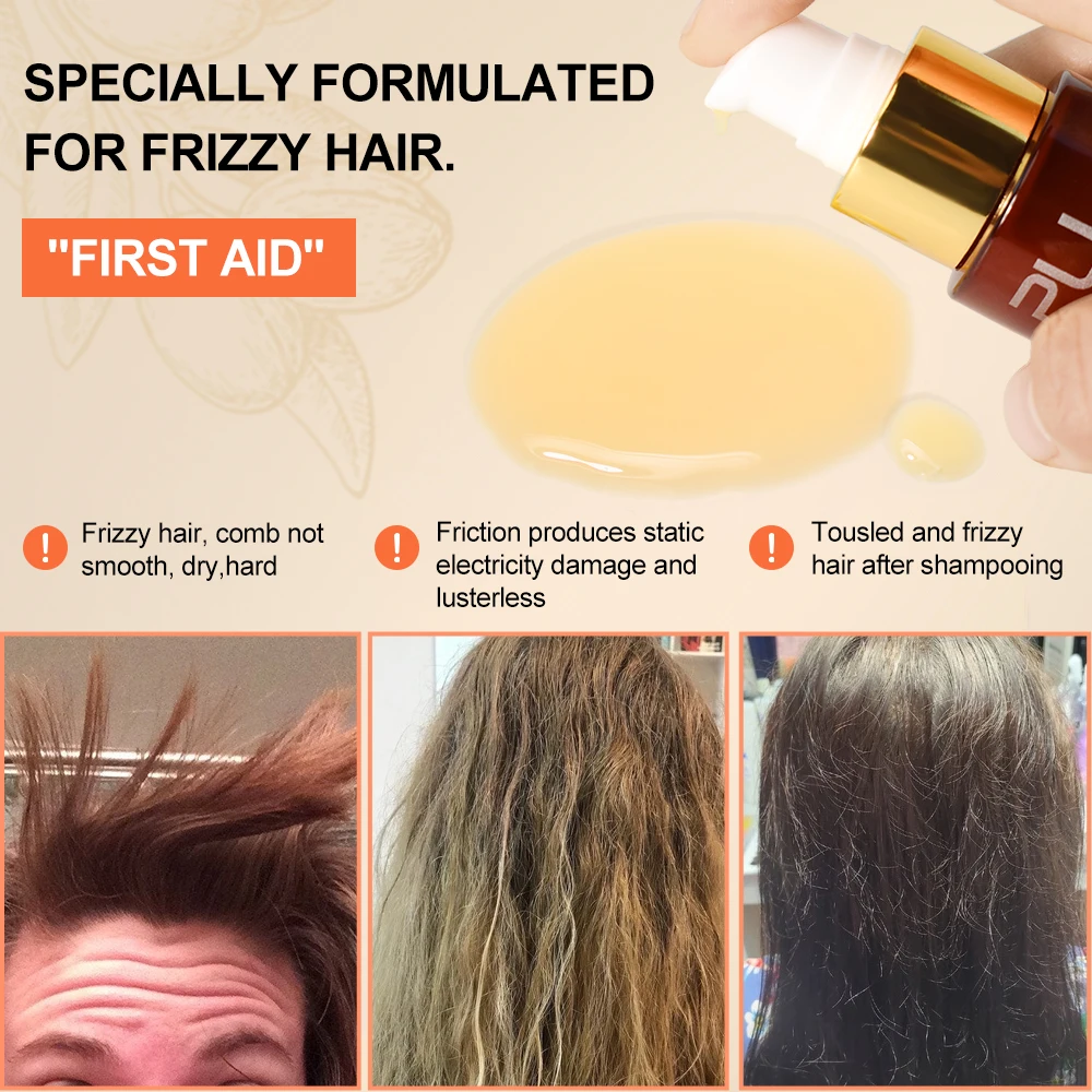 PURC Magic Hair Serum Smoothing Repair Dry Damaged Frizzy Deep Nourishment Hair Oil Care Products hair treatment oil hair treatment