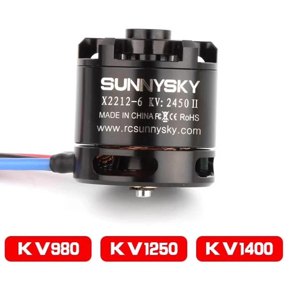 Original SUNNYSKY X2212 II 980KV/1250KV/KV1400/2450KV Brushless Motor (Short shaft )Quad-Hexa Copter Quadcopter Toys thumbnail 2