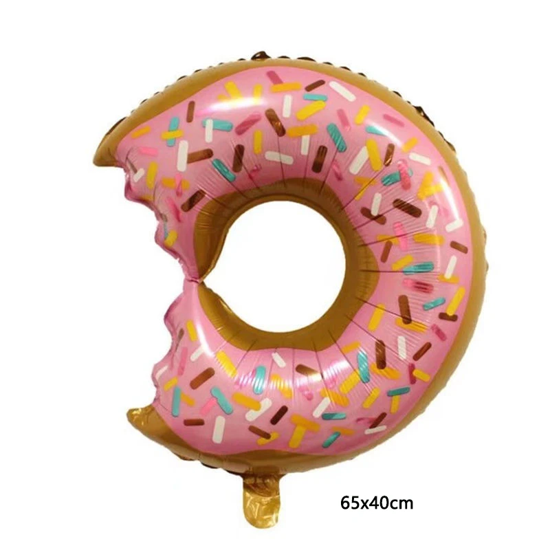 Vibrant Candy Donut and Lollipop Foil Balloons for Celebrations and Decor