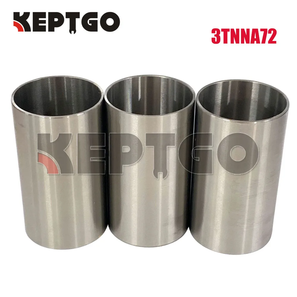 

NEW 3TNA72 3 PCS Cylinder Liner Semi-finished For Yanmar 1000-24528