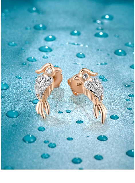 Sale Aretes Aretes Rolex Para Mujer Joyería Fina Aretes De Oro