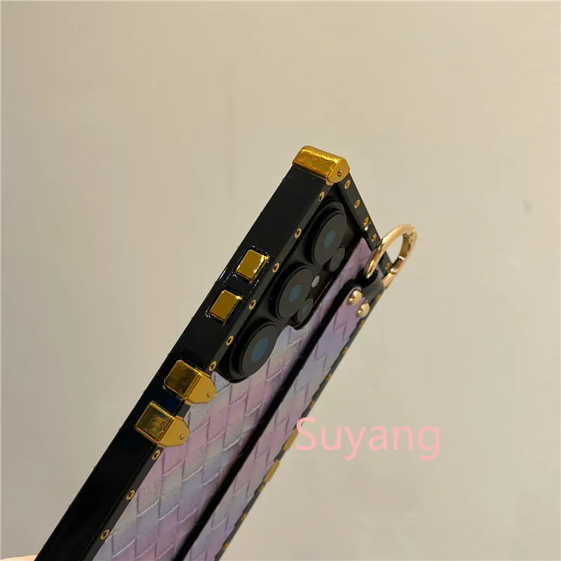 Braided Wrist Strap Phone Case For Iphone 17 Pro Max 16 15 14 13_voghion.com