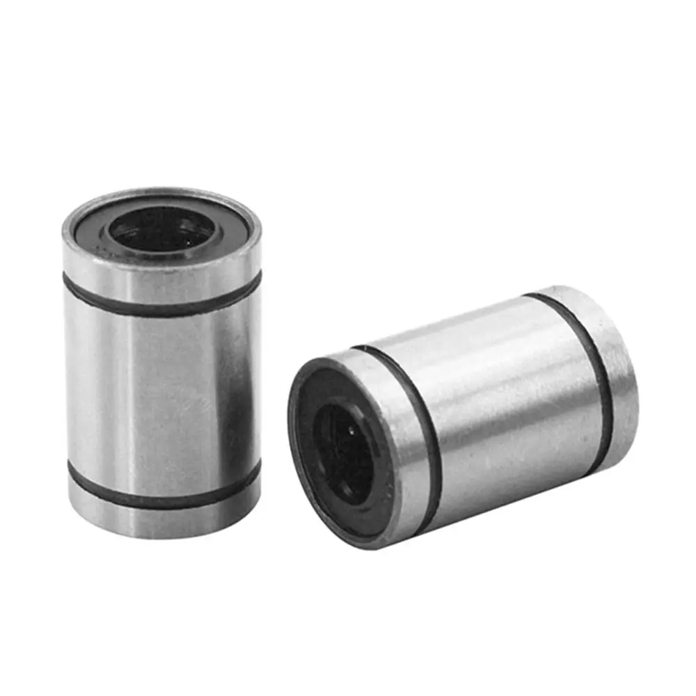 CNC Part 3D Printers LM3UU LM4UU LM5UU LM6UU LM8UU LM10UU LM12UU LM16UU Linear Ball Bearing Bushing Steel