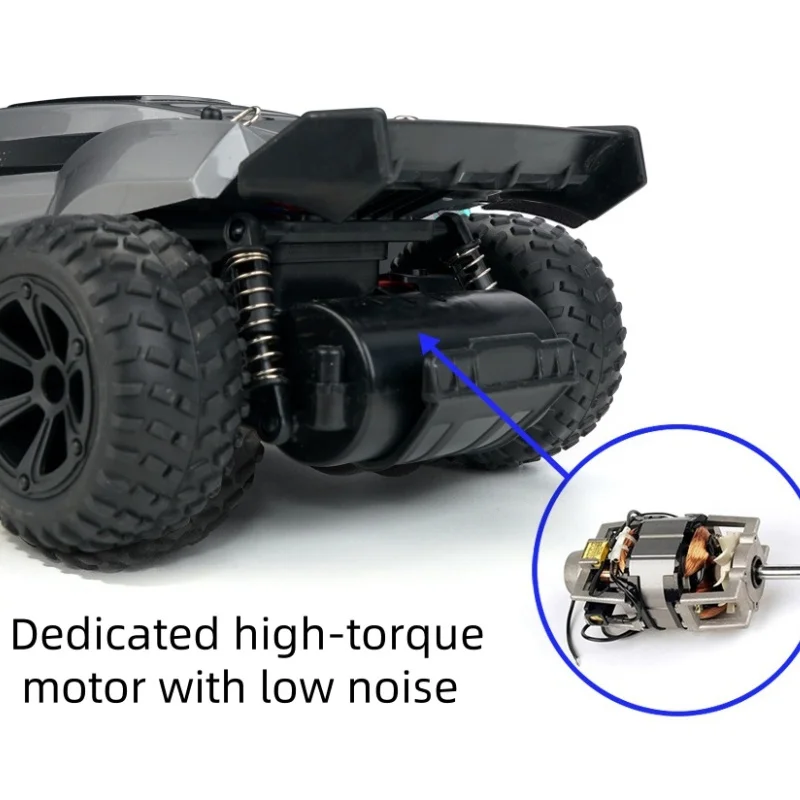 New 2.4g Rc Car High-Speed Off-Road Climbing Drift 4wd Trucks Model cool lights RC Vehicle Wear Resistant Type Toy Gift For Kids 4