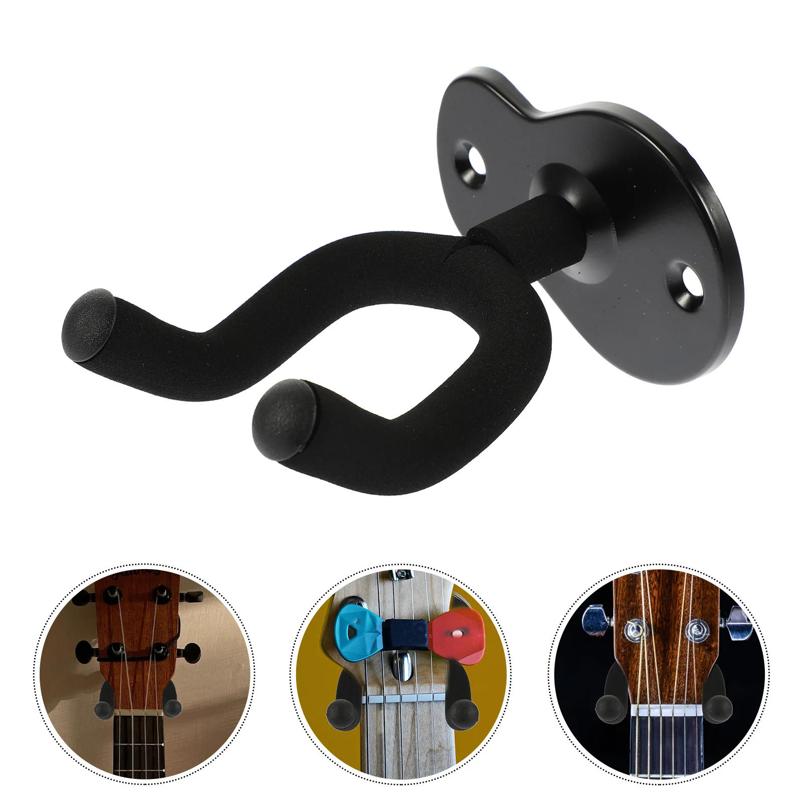 

Guitar Wall Hook Violin Musical Instrument Ukulele Hangers for Mount Beech Holder Rack
