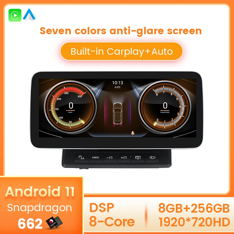 Автомобильный радиоприемник Android для Audi A6 A6L C6 Q7 2005-2015 MMI 2G 3G GPS-навигация