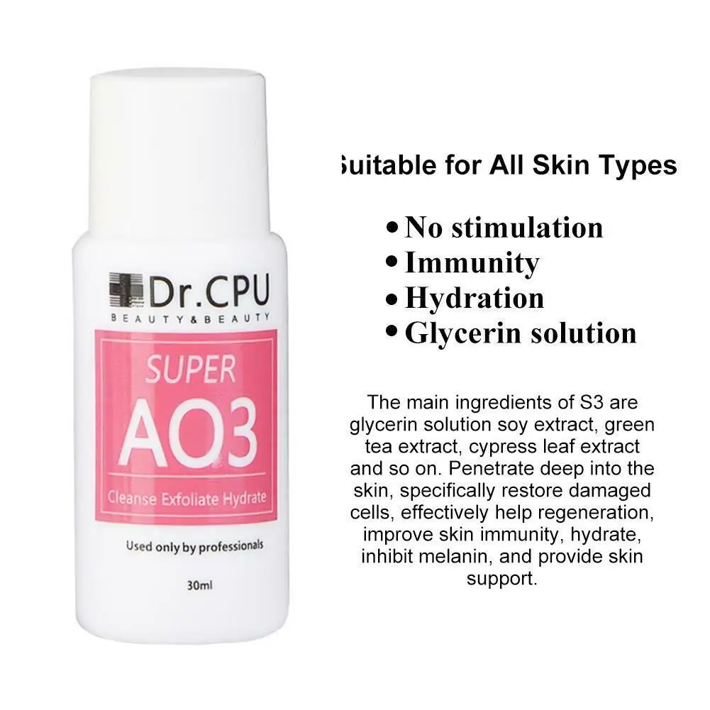 Aqua Peeling Solution 3PCS 30ML for Hydra Dermabrasion