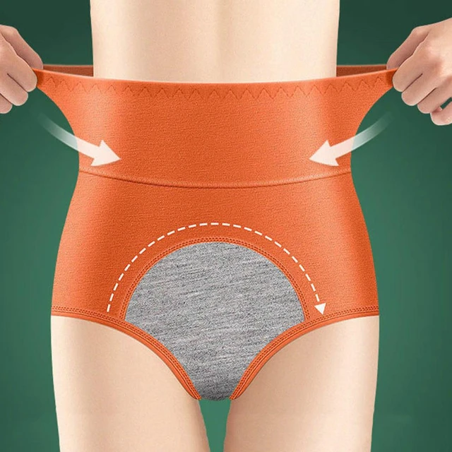 Panties for Menstruation Cotton Menstrual Panties High Waist