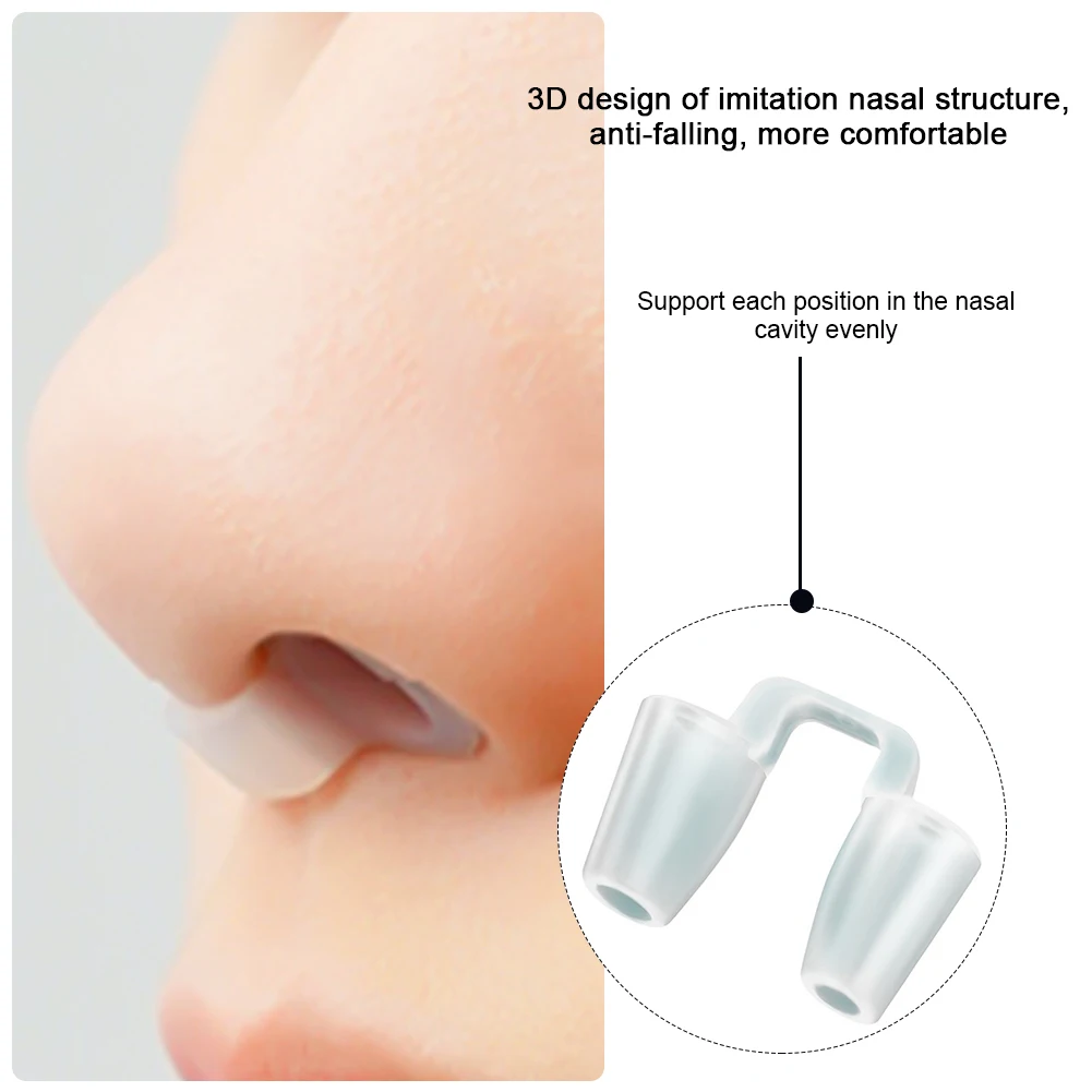 1pc Rhinoplasty Nostril Support Postoperative Silicone Shaping Mold Crooked Nose Correction Fixator Nasal Wing Beauty Noseclip