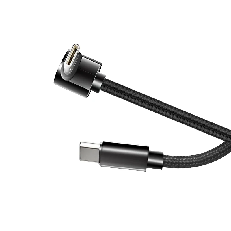 รูปสินค้า สายชาร์จ USB-C ข้อศอก 90 องศา ความยาว 0.25/0.5/1/2 เมตร